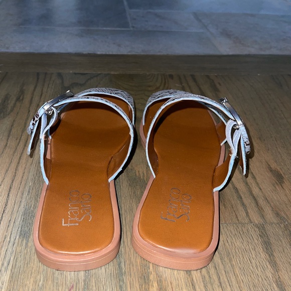 Franco Sarto Merris Snakeskin Slide Sandal - Picture 5 of 8